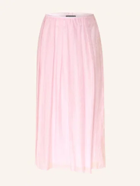 Luisa Cerano Spódnica Z Ozdobnymi Kamykami rosa różowa