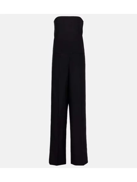 Salopetă Stella Mccartney de lână negru