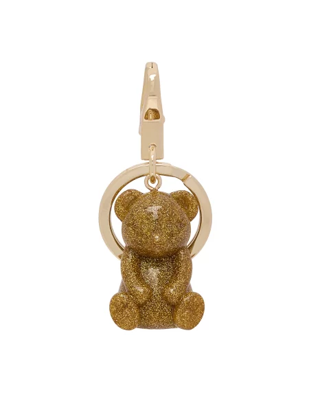 Furla Pakabukas Hashtag Bear Keyring Auksinė