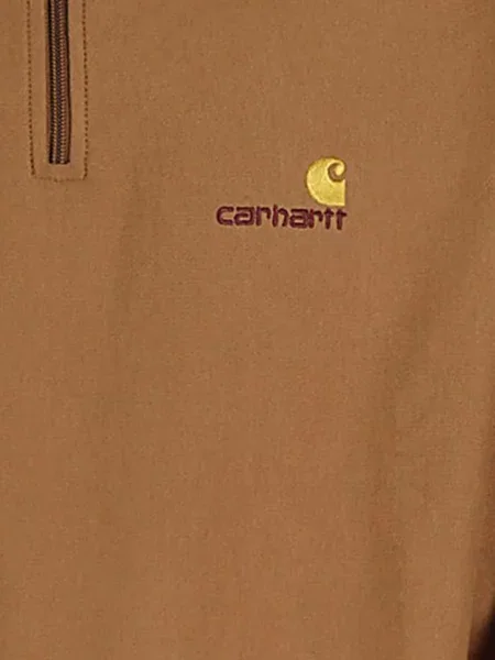 Hanorac cu fermoar Carhartt Wip maro