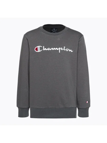Детски суитшърт Champion Legacy тъмно/сиво сиво