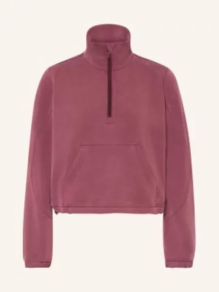 Lululemon Bluza Z Kapturem Brushed Softstreme rot