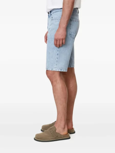 Džínové šortky Marc O'polo s oděrkami modré