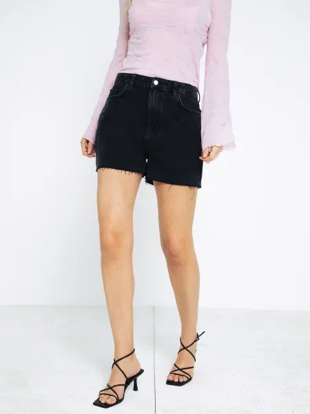 ABOUT YOU x Toni Garrn Traperice Theres' crna