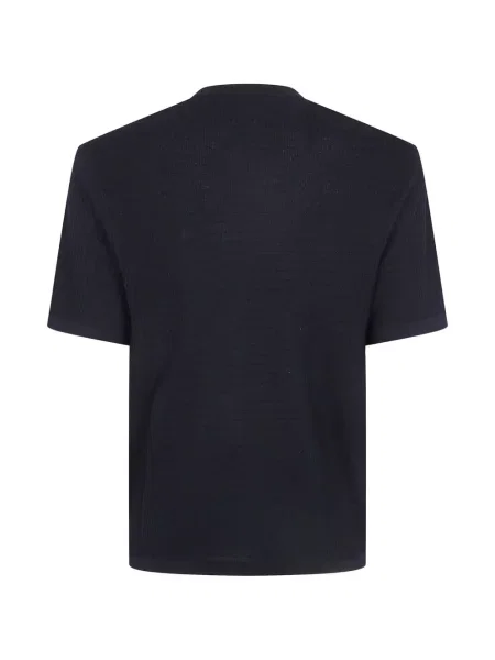Μάλλινη μπλούζα Emporio Armani μπλε
