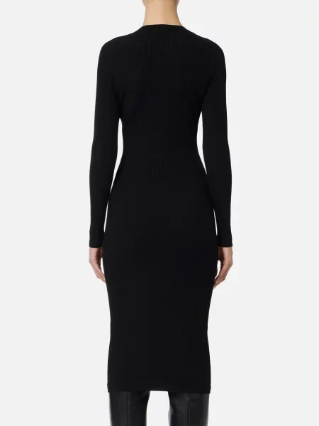 Платье Elisabetta Franchi черное