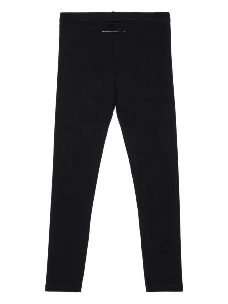 Legginsy dziecięce Mm6 Maison Margiela czarne