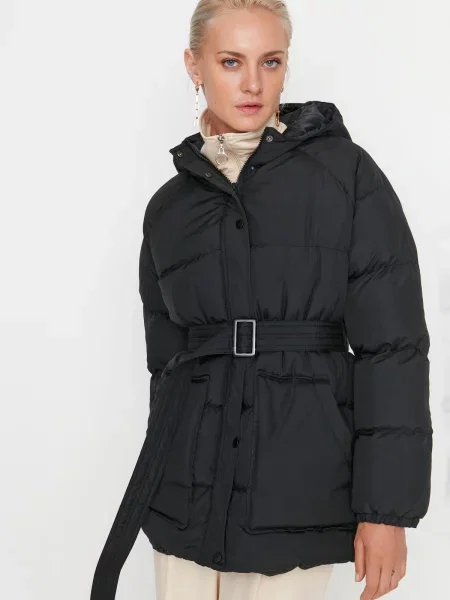 Geacă Trendyol negru