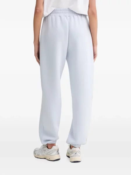 Stras pantaloni Guess alergare albastru