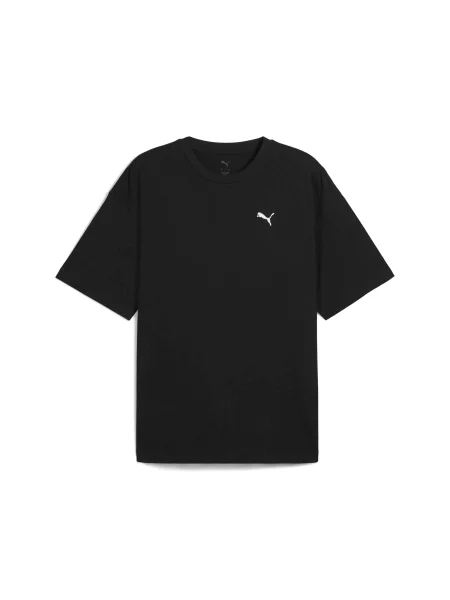Футболка PUMA Wardrobe Ess Oversized Tee комбінований верх чорний