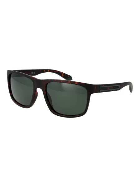 Okulary przeciwsłoneczne Polaroid PLD matte brown havana/green polarized brązowe