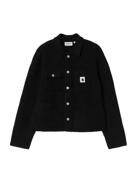 Sweter Carhartt Wip wełniany czarny