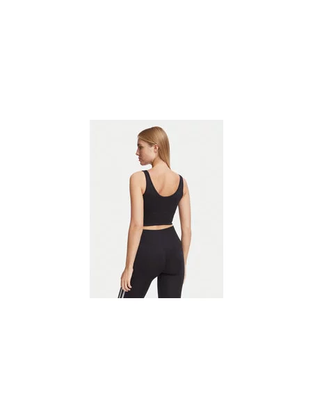 Adidas Sportinė liemenėlė Essentials 3 Stripes Seamless Bralette juoda