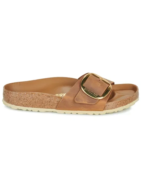 Pantofi Birkenstock cu cataramă maro