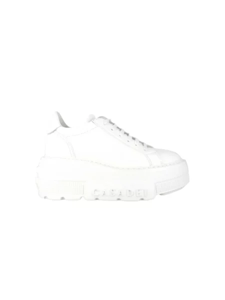 Sneakersy Casadei skórzane białe