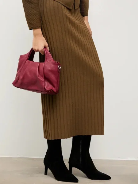 Велурени боти Answear.LAB с дебел черно