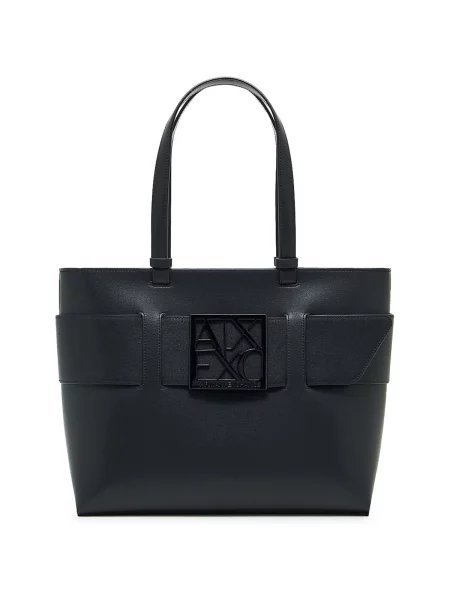 Shopper kabelka Armani Exchange černá
