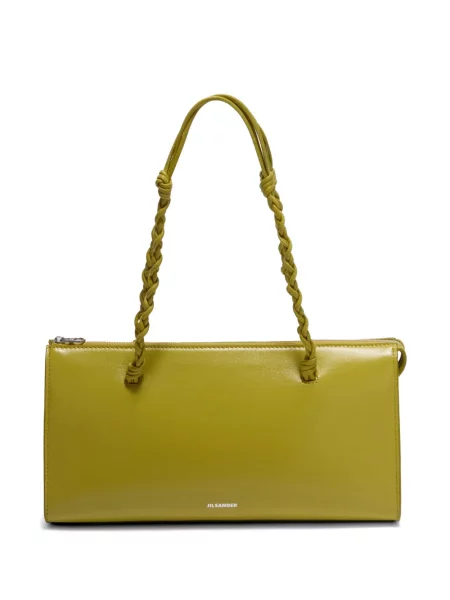 Geantă Jil Sander din piele verde