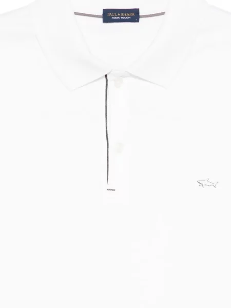 Krátké polotričko Paul & Shark bílé