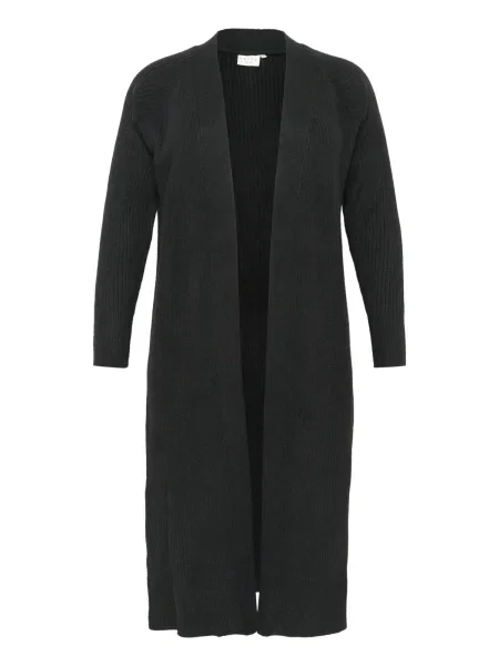 KAFFE CURVE Geacă tricotată KCRinye' negru