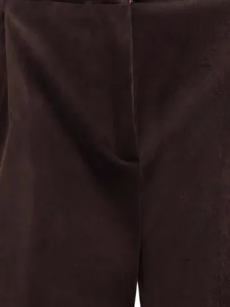 Pantaloni Lardini de catifea maro
