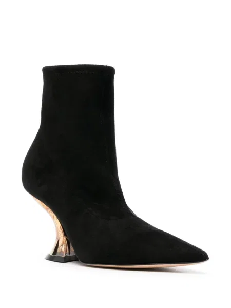Cizme scurte Casadei negru