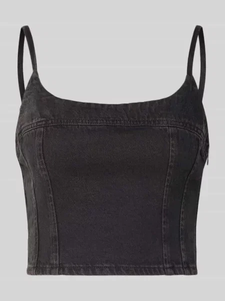 Top Levi's o krotszym kroju czarny