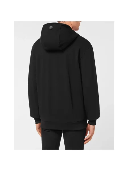 Bluza z kapturem Philipp Plein z kapturem czarna
