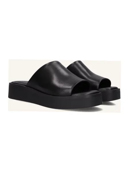 Klapki Vagabond Shoemakers na platformie czarne