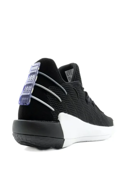 Sneakerși Adidas Solar cu șireturi cu dungi din dantelă negru