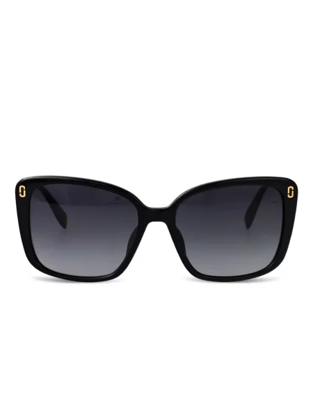 Ochelari de soare Marc Jacobs Eyewear cu imprimeu geometric cu autograf negru