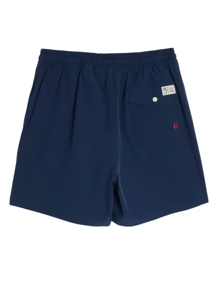 Trčanje samt chino hlače Polo Ralph Lauren s vezom plava