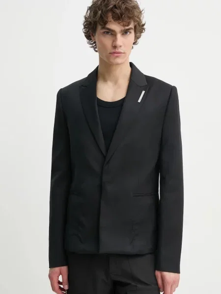 Vuneni sako Heliot Emil crna