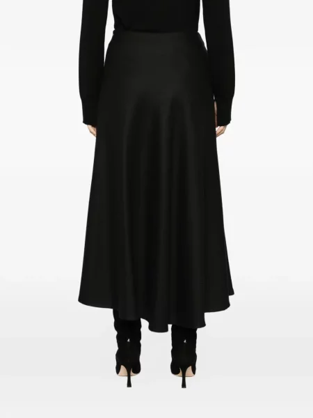 Fustă midi Tagliatore negru