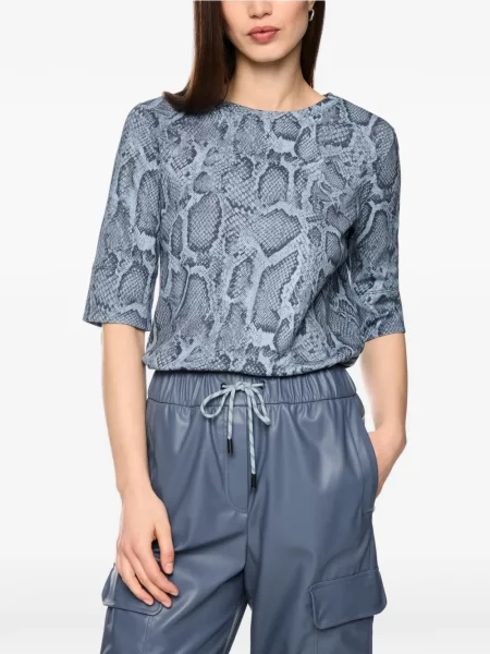 Tricou Marccain cu imagine albastru