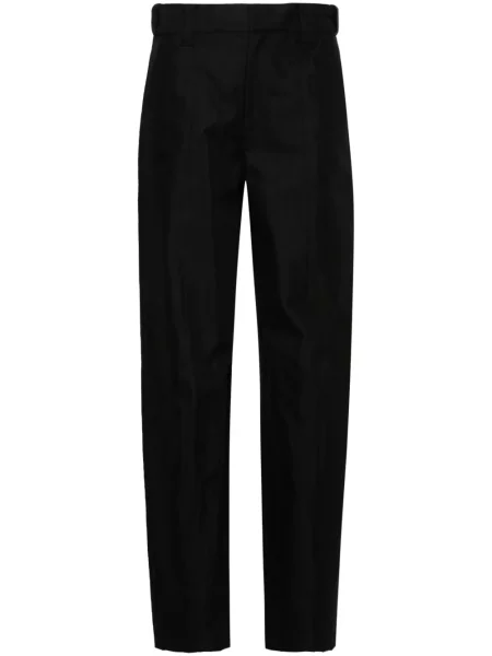 Pantaloni Alexander Wang din țesătură twill negru