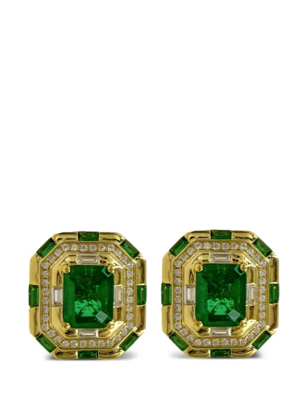 Обеци Juwelina Paris зелено