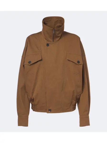 Geacă Saint Laurent maro