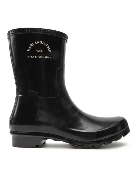 Резиновые сапоги Karl Lagerfeld черные
