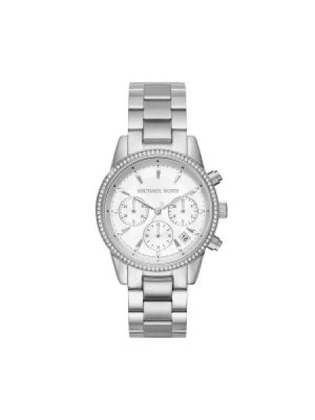 Michael Kors Analógové hodinky strieborná biela