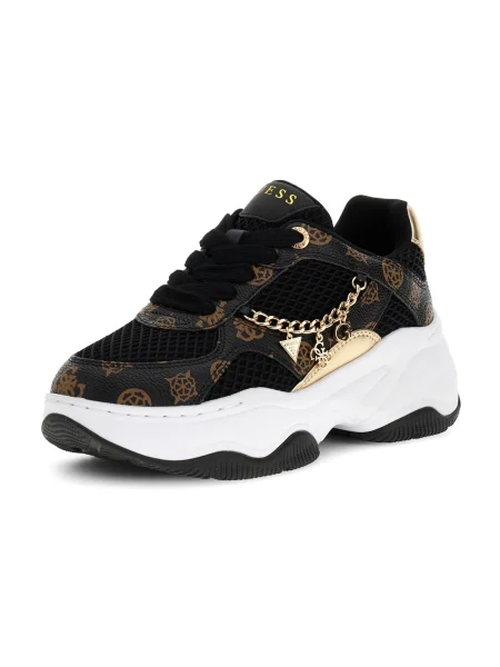 Sneakerși Guess negru