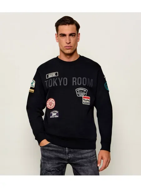 Replay Hanorac Plush negru
