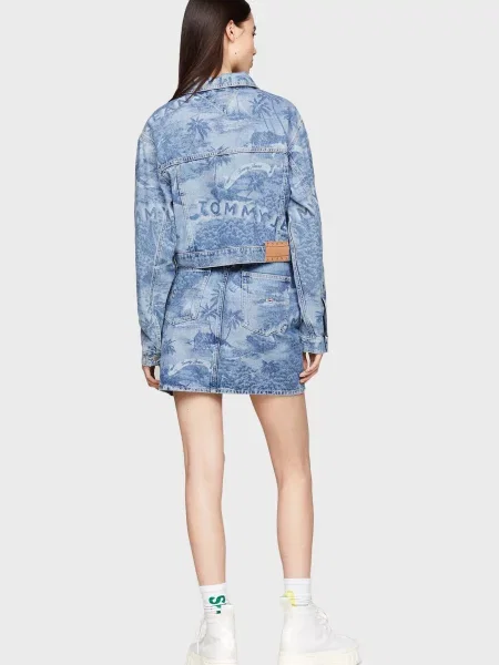 Джинсовая куртка Tommy Jeans синяя