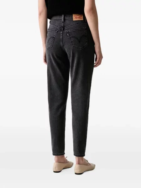 Дънки Levi's® с висока талия черно