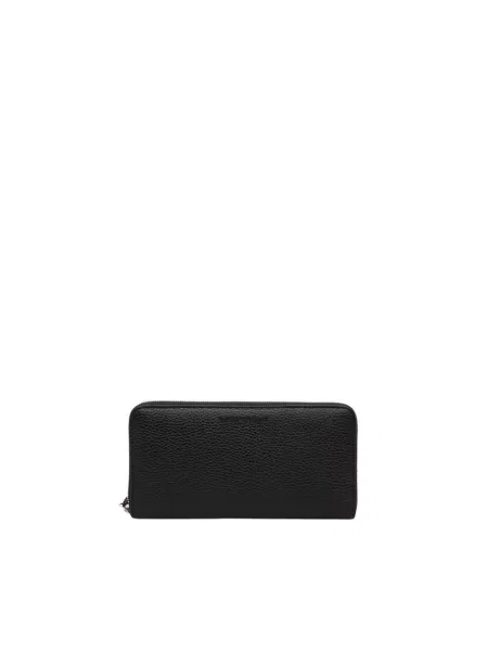 Emporio Armani portfel skórzany czarny