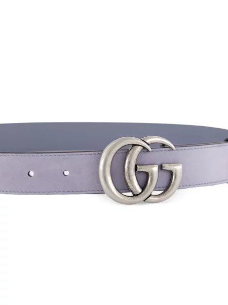 Diržu apjuostas diržas Gucci pilka