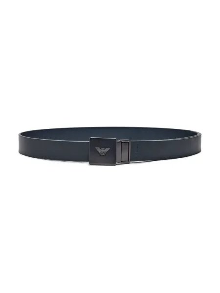 Bőr öv Emporio Armani fekete