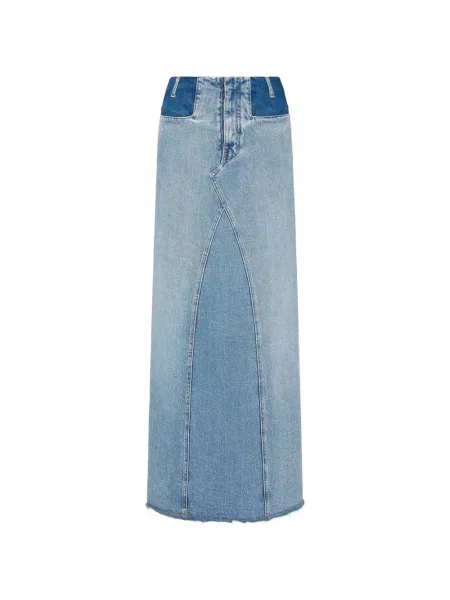 Fusta maxi Maison Margiela albastru