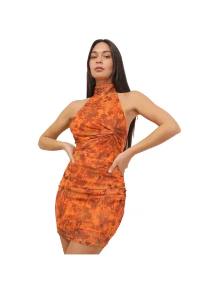 Rochie La Modeuse portocaliu