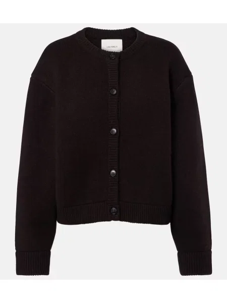 Cardigan Lisa Yang din cașmir maro
